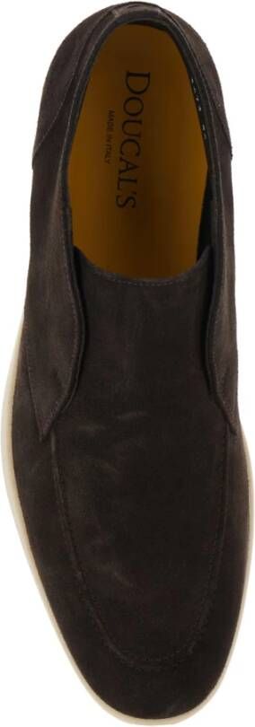 Doucal's Bruine Suède Veterschoenen