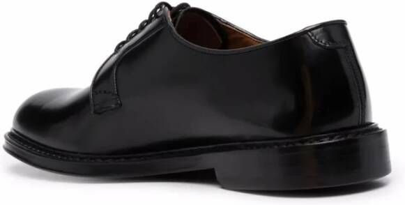 Doucal's Zwarte Derby Schoenen voor Mannen Black Heren