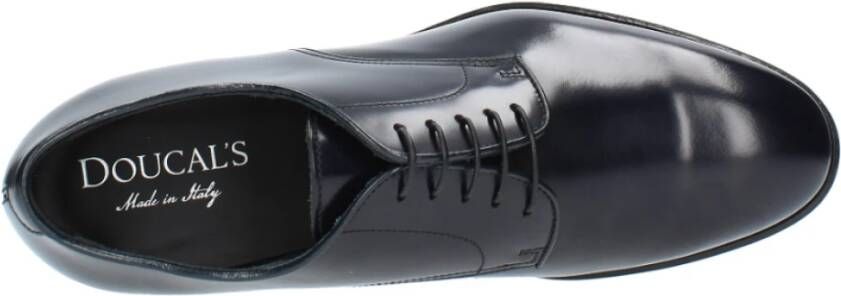 Doucal's Business Shoes Blue Heren