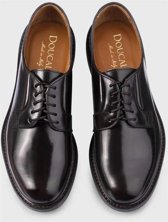 Doucal's Donkerbruine Derby Veterschoenen Phoenix Brown Heren