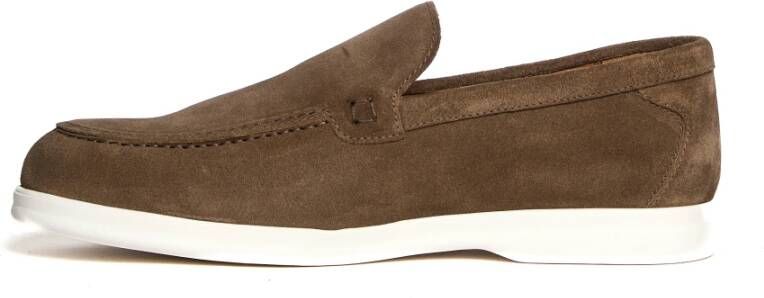Doucal's Cacao Suède Loafers
