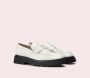Doucal's Dames leren loafers | wit White Dames - Thumbnail 2