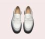Doucal's Dames leren loafers | wit White Dames - Thumbnail 3