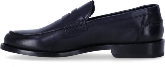 Doucal's Donkerblauwe Penny Loafer Blue Heren