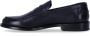 Doucal's Donkerblauwe Penny Loafer Blue Heren - Thumbnail 3