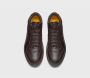 Doucal's Leren sneaker voor heren | donkerbruin Brown Heren - Thumbnail 3