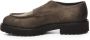 Doucal's Donkerbruine Kalfsleren Platte Schoenen - Thumbnail 2