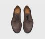 Doucal's Donkerbruine Suède Derby Schoenen Brown Heren - Thumbnail 5