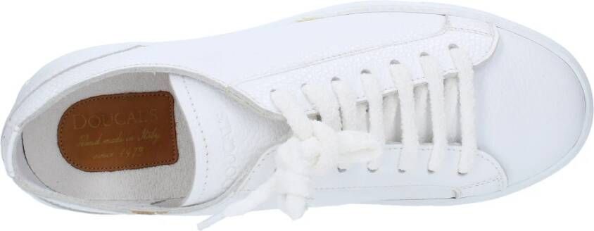 Doucal's Gehamerd leren sneakers