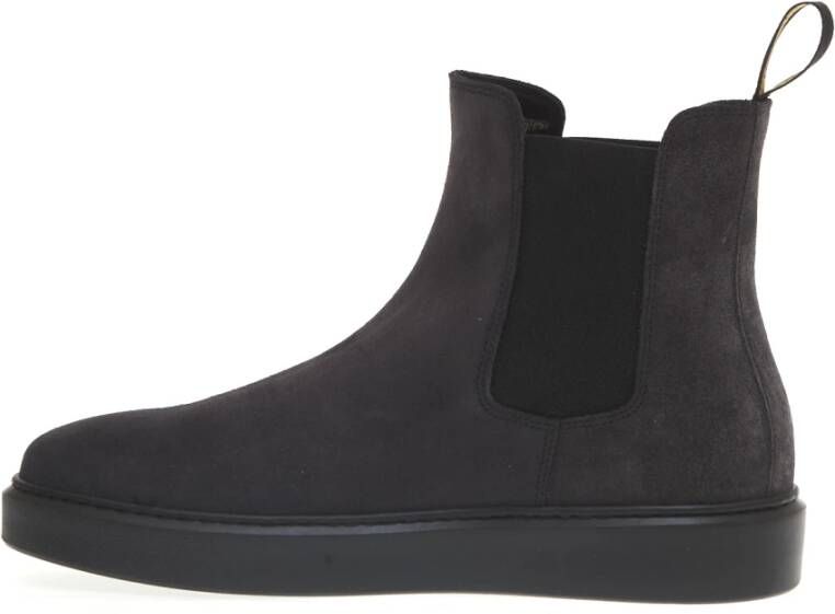 Doucal's Grijze Suède Veterschoenen Aw23