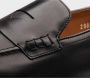 Doucal's Heren instapper van leer | donkerbruin Brown Heren - Thumbnail 10