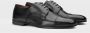 Doucal's Heren leren veterschoen | zwart Black Heren - Thumbnail 2
