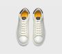 Doucal's Heren sneaker van geschuurd leer | crème en blauw Beige Heren - Thumbnail 7