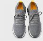Doucal's Heren sneaker van stof en leer | lichtgrijs Gray Heren - Thumbnail 7