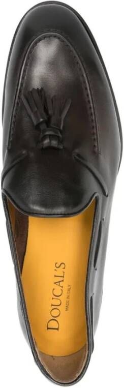 Doucal's Heren Tassel Loafers Donkerbruin