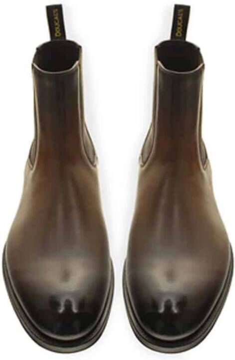 Doucal's Klassieke Chelsea Boots in bruin