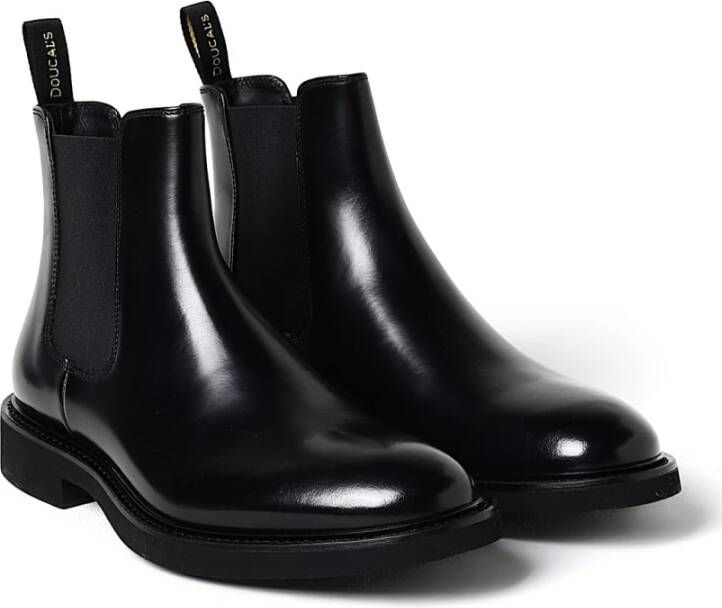 Doucal's Klassieke leren Chelsea boots