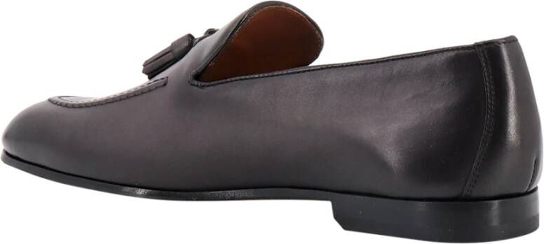 Doucal's Klassieke Leren Loafers Black Heren