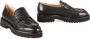 Doucal's Leren Penny loafers voor dames | zwart Black Dames - Thumbnail 6