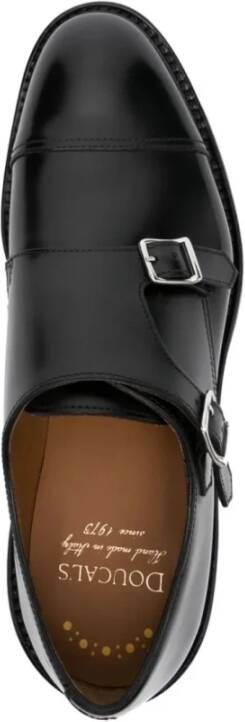 Doucal's Klassieke Loafer Schoenen in Zwart Black Heren
