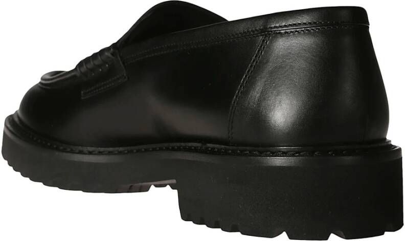 Doucal's Klassieke Mocassin Schoen Black Heren