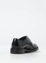 Doucal's Klassieke Zwarte Brogue Oxford Schoenen - Thumbnail 2