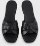 Doucal's Klieke zwarte leren sandalen Black Dames - Thumbnail 3