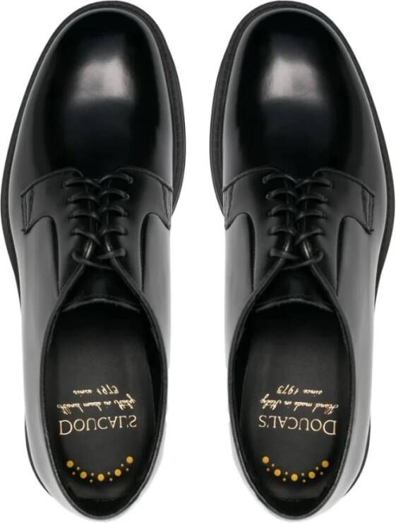 Doucal's Laced Shoes Black Heren