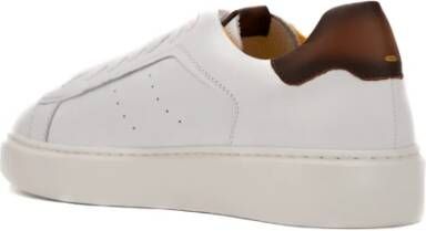 Doucal's Leren herensneakers White Heren