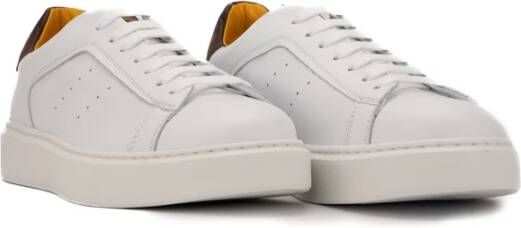 Doucal's Leren herensneakers White Heren