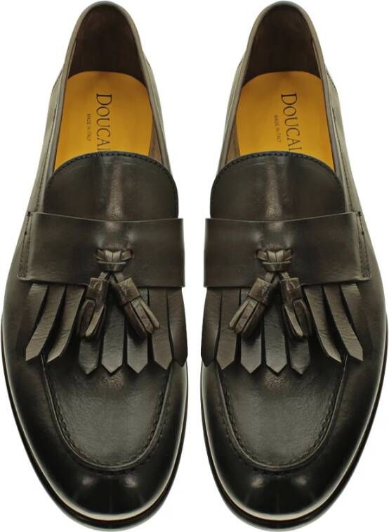 Doucal's Leren Loafer met Kwastjes