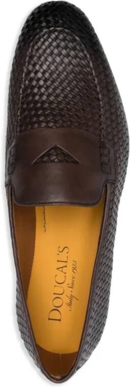 Doucal's Leren Penny Loafers