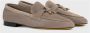 Doucal's Dames loafer van suède | taupe Gray Dames - Thumbnail 2