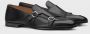 Doucal's Heren gesp loafer in leer | zwart Black Heren - Thumbnail 3