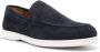 Doucal's Blauwe Leren Loafers Casual Flats Blue Heren - Thumbnail 3