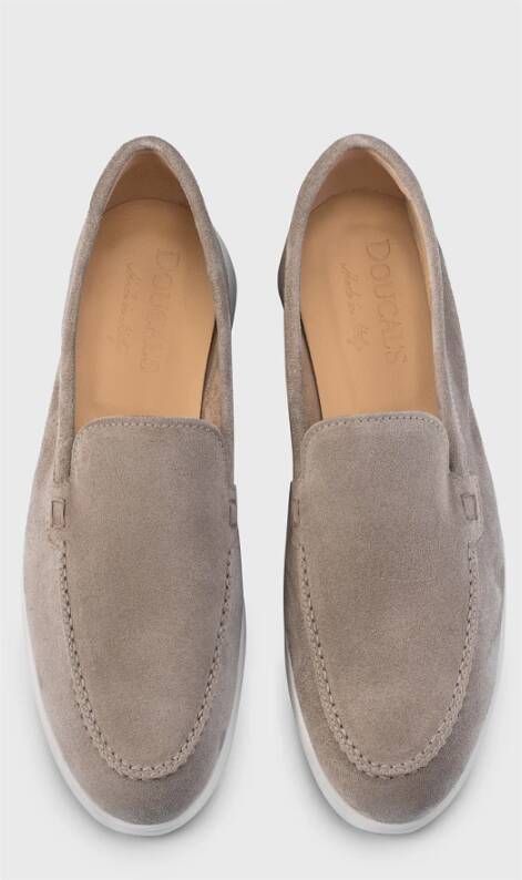 Doucal's Loafers Gray Dames