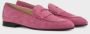 Doucal's Dames loafer van suède | fuchsia Pink Dames - Thumbnail 6