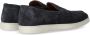 Doucal's Marineblauwe Suède Loafer Blue Heren - Thumbnail 4
