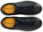 Doucal's Navy Blauw Gehamerd Leren Sneaker Blue Heren - Thumbnail 5