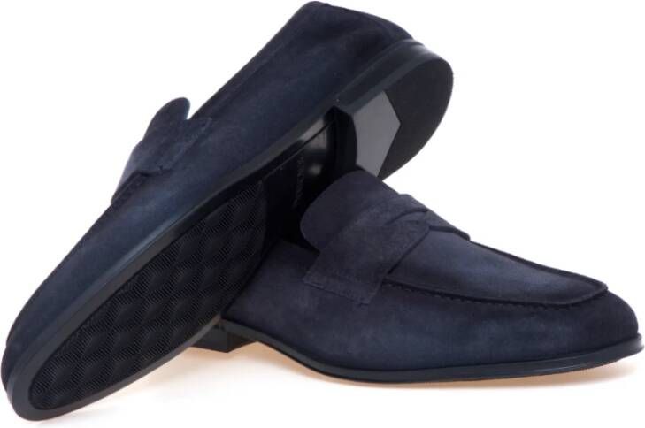 Doucal's Penny Suède Mocassin Schoenen