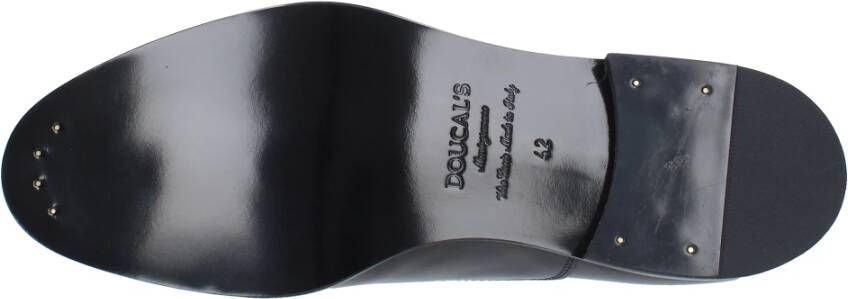 Doucal's Platte schoenen Zwart Black Heren