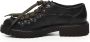 Doucal's Platte Veterschoenen van Kalfsleer Donkerbruin - Thumbnail 2