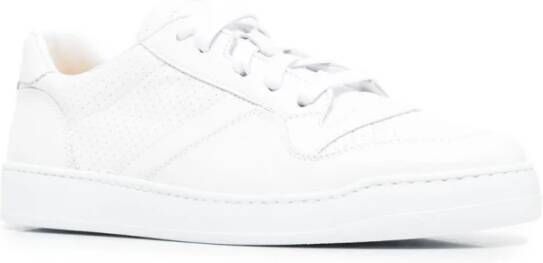 Doucal's Leren Lage Sneakers White Heren