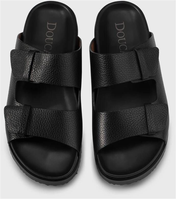 Doucal's Sandals Black Heren
