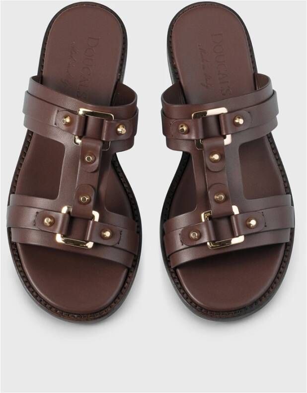 Doucal's Sandals Brown Dames