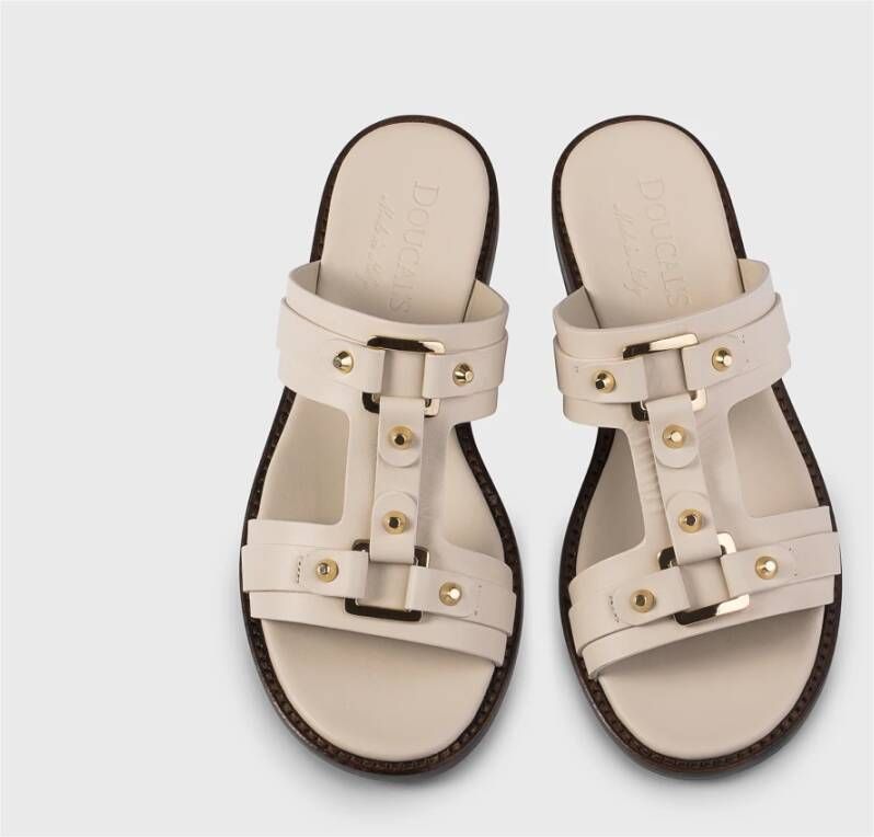 Doucal's Sandals White Dames