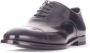 Doucal's Heren leren veterschoenen | zwart Black Heren - Thumbnail 2