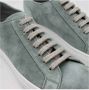 Doucal's Groene Lage Top Suède Sneakers Blauw Heren - Thumbnail 4