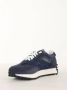 Doucal's Blauwe Leren en Stoffen Sneakers Blauw Heren - Thumbnail 8