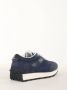 Doucal's Blauwe Leren en Stoffen Sneakers Blauw Heren - Thumbnail 9